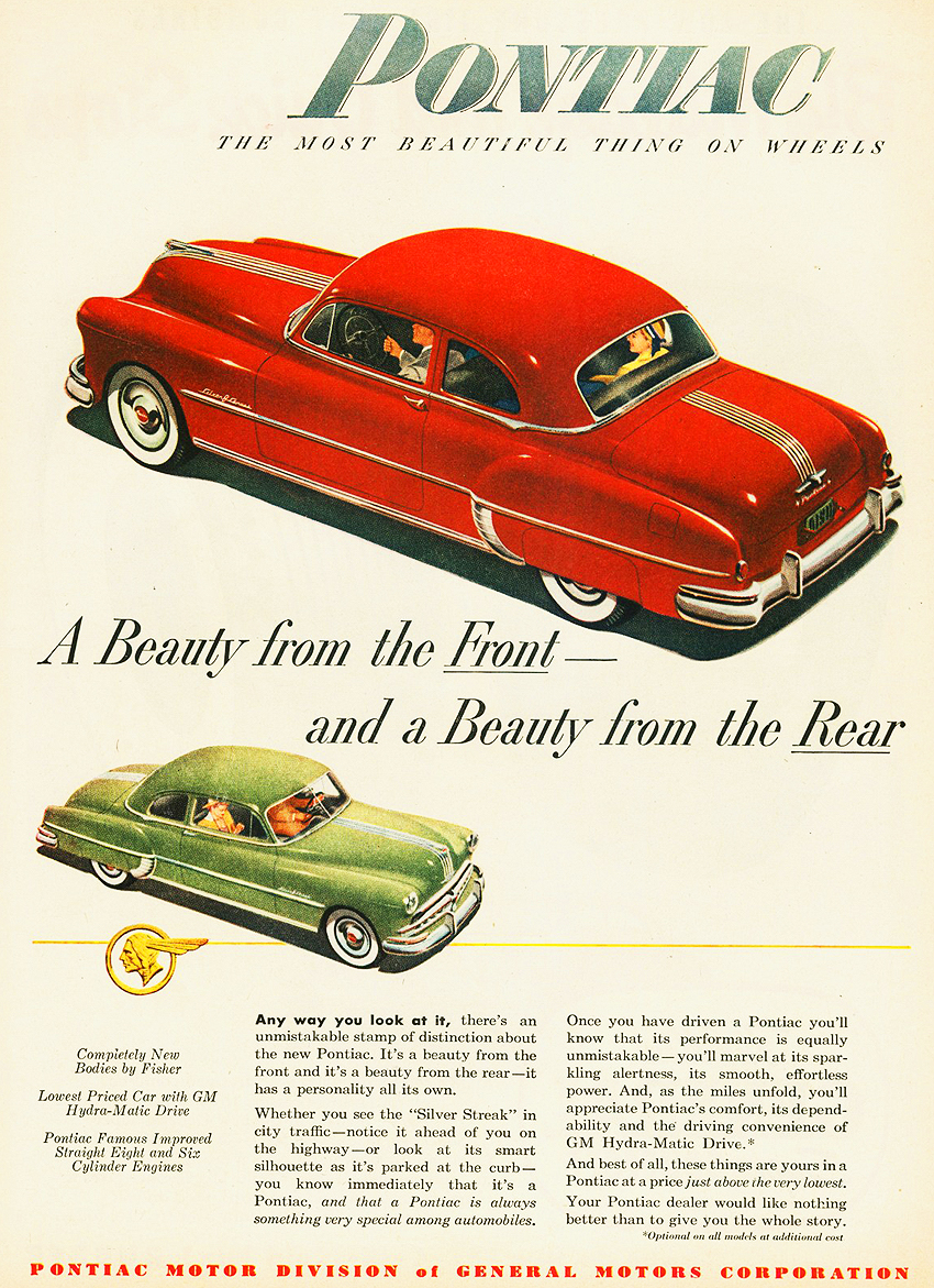 1952 Pontiac Chieftain Coupe